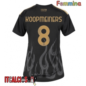 Juventus Teun Koopmeiners #8 Terza Maglia Femmina 2026-27 Manica Corta Juventus Teun Koopmeiners #8 Terza Maglia Femmina 2026-27 Manica Corta